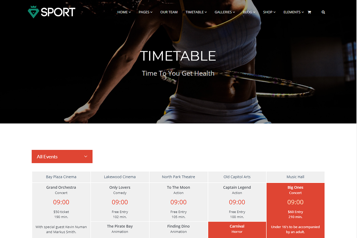 Sport Team & Athlete WordPress Theme, a WordPress Template by Visualmodo (Photo 18 of 21)