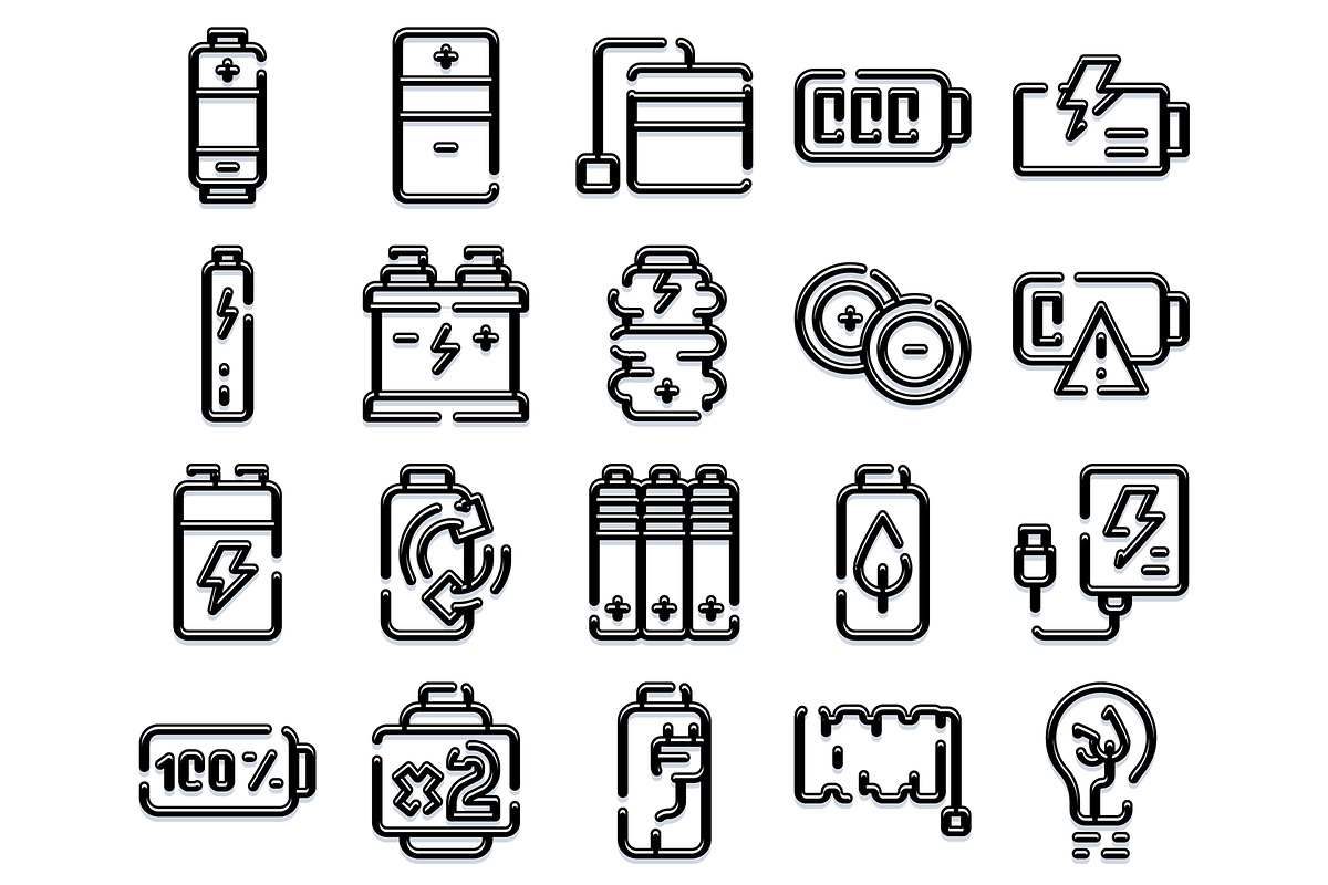 Battery energy power and electric, an Object Graphic by pikepicture (Photo 2 of 3)