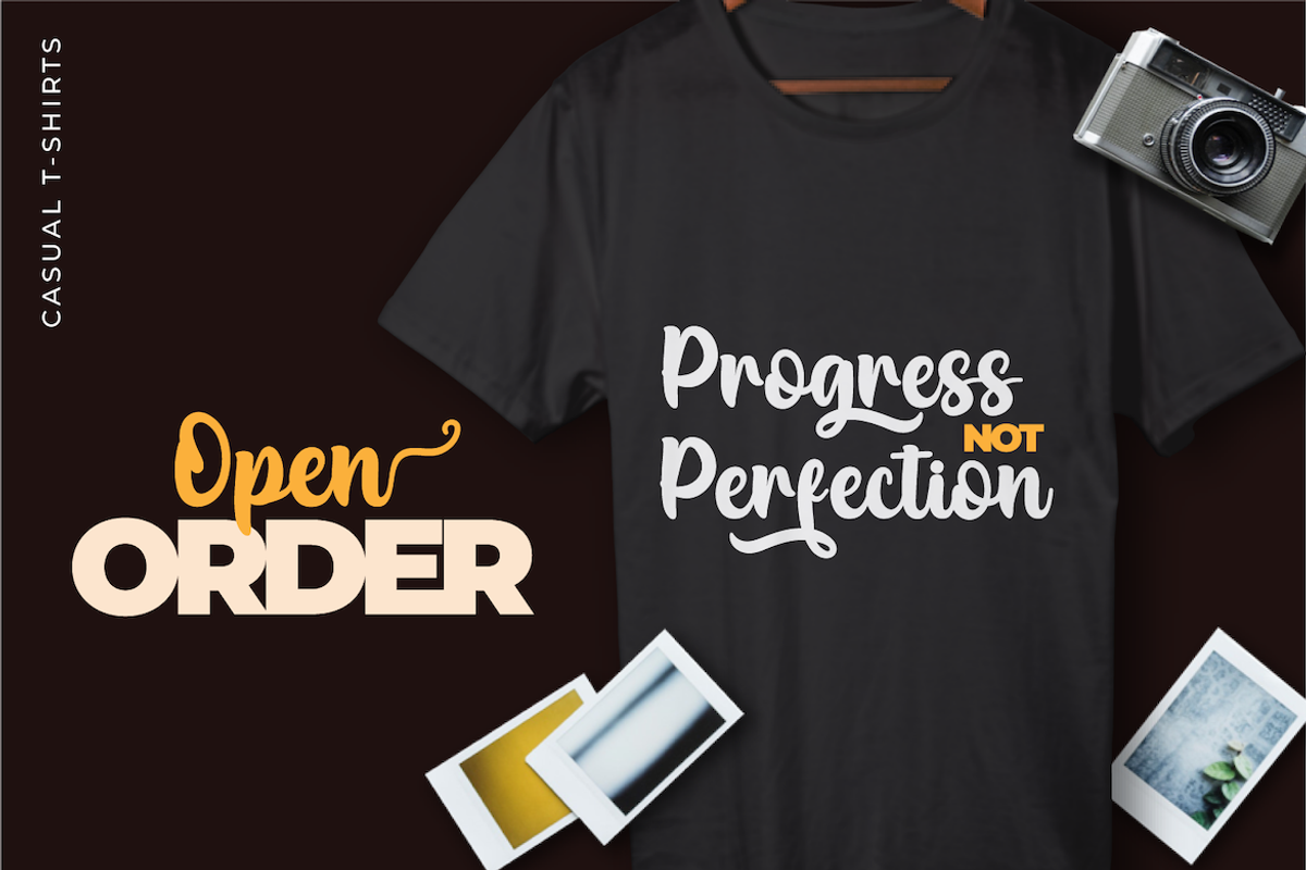 Right Beginning, a Script Font by twinstd (Photo 5 of 11)