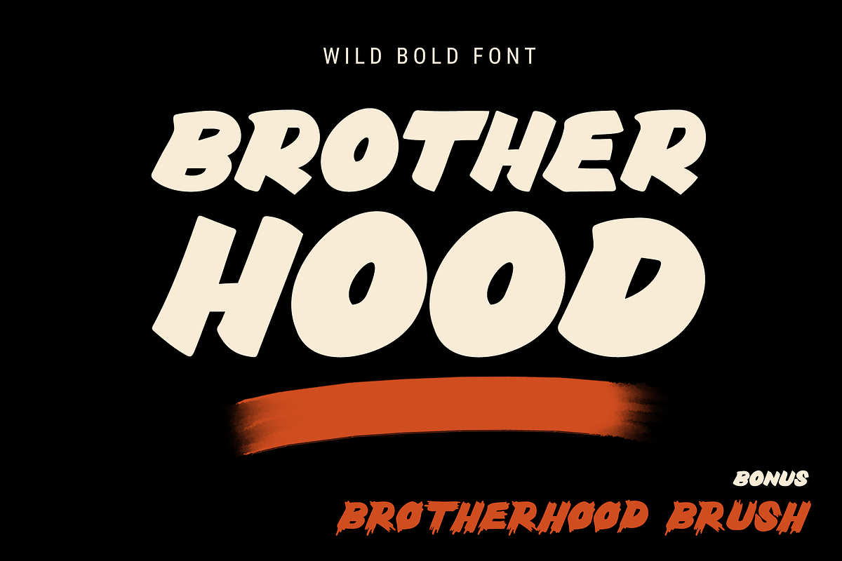 Brotherhood | Modern Bold Font, a Font by Tigadestd Type (Photo 1 of 8)