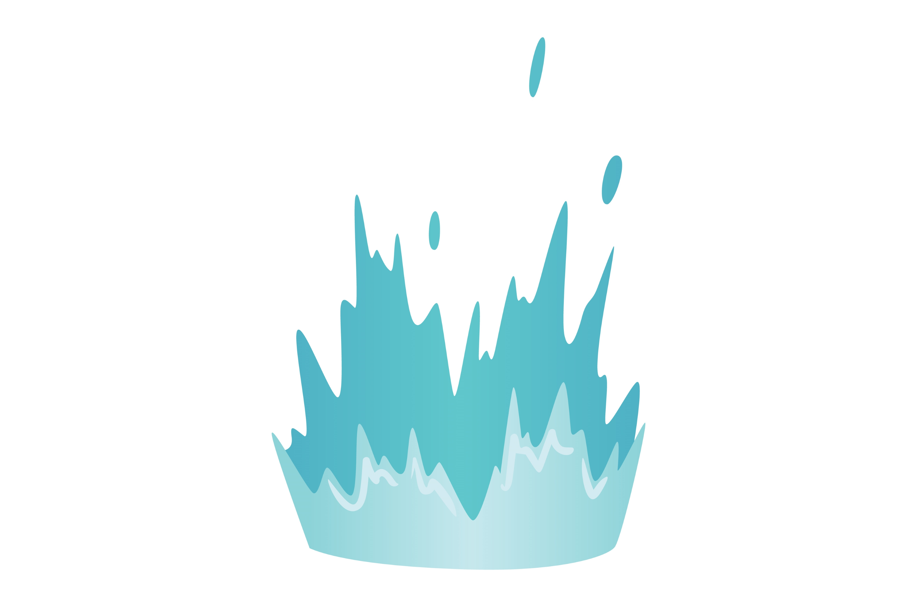 Water splash animation. Dripping, an Illustration by the8monkey