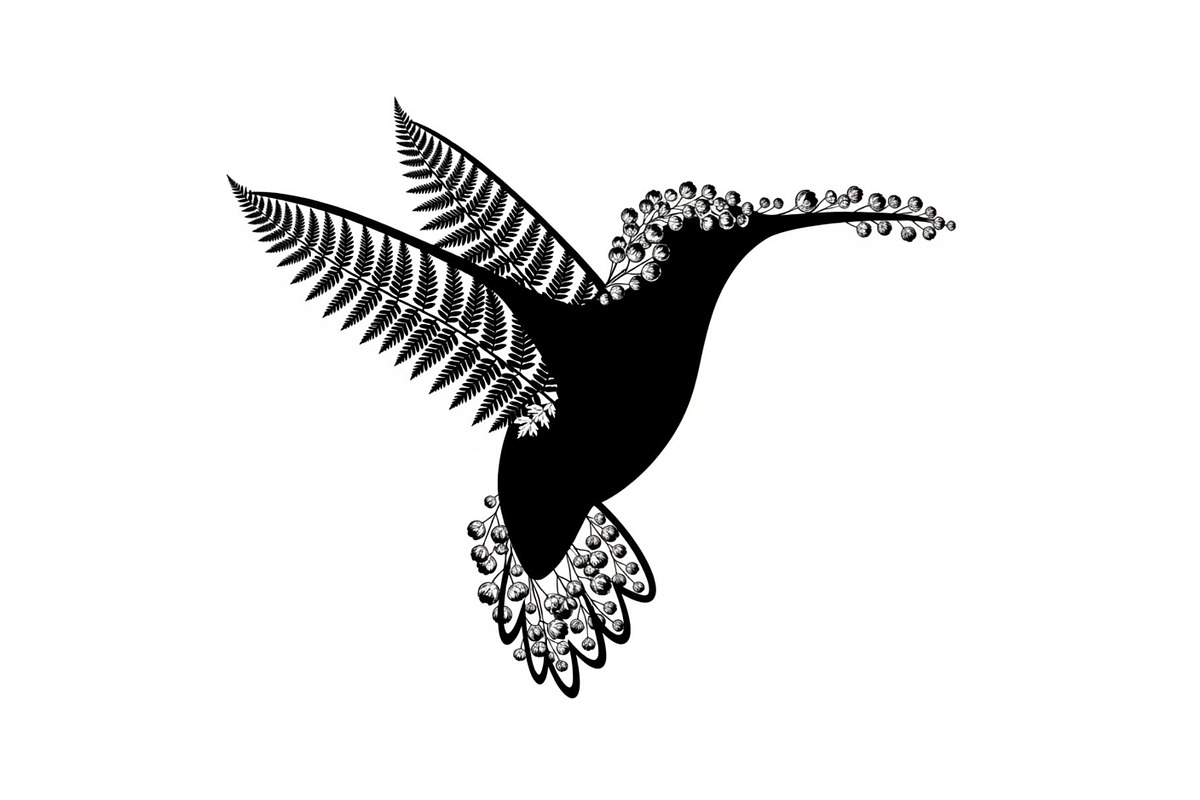 Decorative Floral Hummingbird Bundle, an Illustration by jahid234 (Photo 13 of 31)