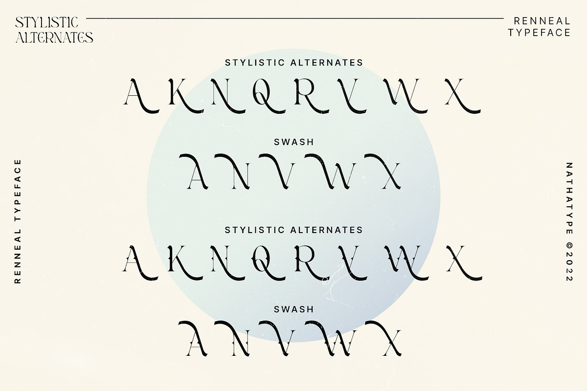 Renneal, a Serif Font by Nathatype (Photo 11 of 11)