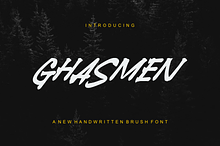 Ghasmen - Font