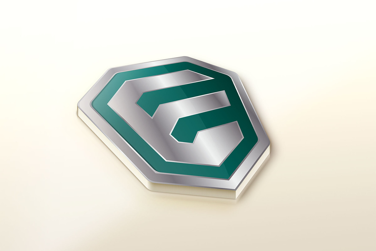 E logo shield strong logo, a Branding & Logo Template by Piro Concept (Photo 3 of 5)