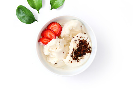 Ice cream stock photo containing abstract background and background, a Food & Drink Photo by StudioPhoto