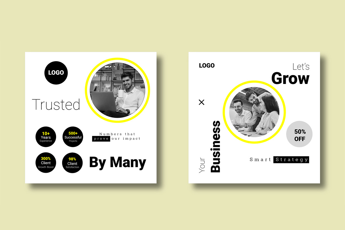 Business Growth Social Media Design, a Social Media Template by MightyDesign (Photo 5 of 8)