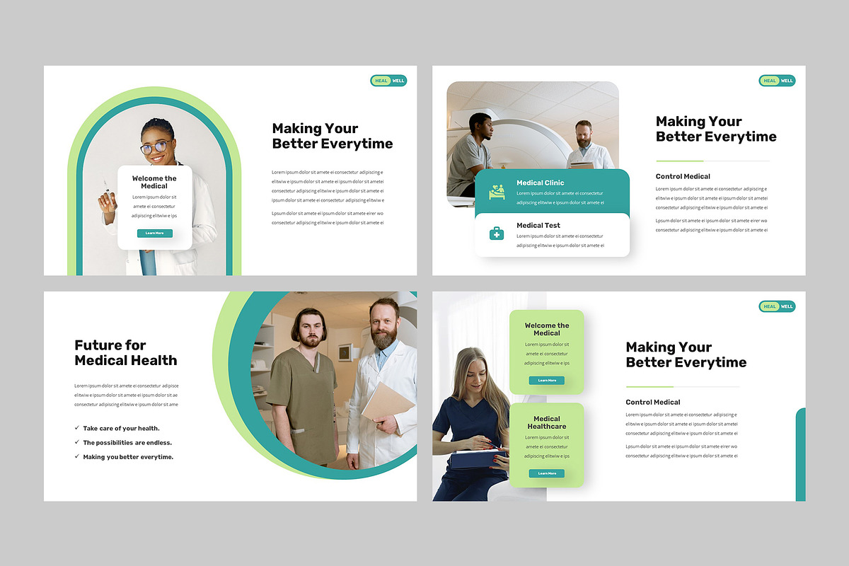 HEALWELL - Health & Medical Keynote, a Presentation Template by rgbryand (Photo 3 of 9)