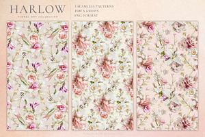 Harlow Floral Art Collection