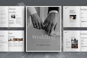 Wedding Event Photography Proposal