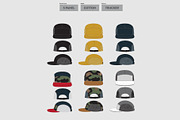 Hat Template - 5 Panel Hat, a Hat Mockup by Template Haven (Thumbnail 8 of 10)