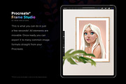 Procreate Frame Studio — Mockups, a Product Mockup by Frisk Shop (Thumbnail 4 of 15)