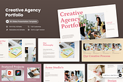 Creative Agency Portfolio PowerPoint, a Presentation Template by SLAB! Design (Thumbnail 1 of 9)
