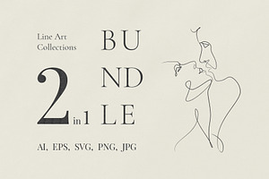 Bundle. Line Art Collections. Sale