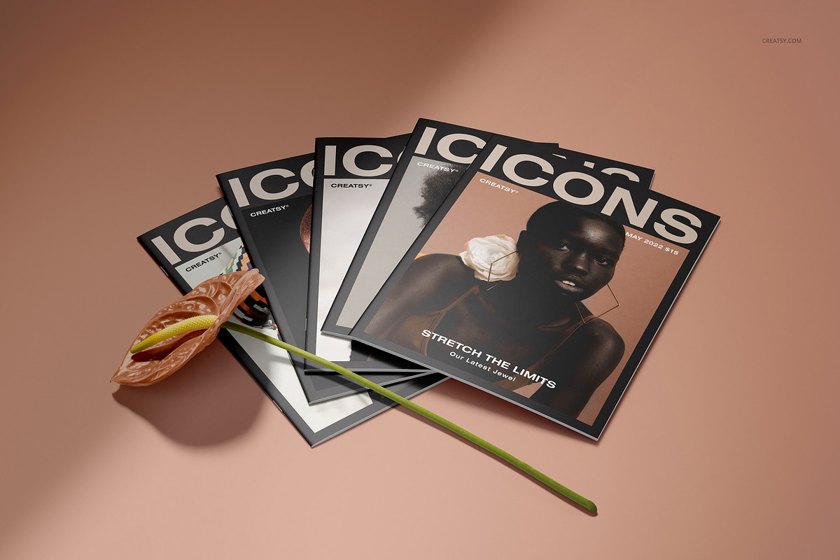 8.5x11 Magazine Mockup Set, a Books & Magazine Mockup by creatsy5 (Photo 8 of 15)