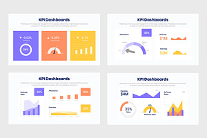 KPI Dashboards Infographics