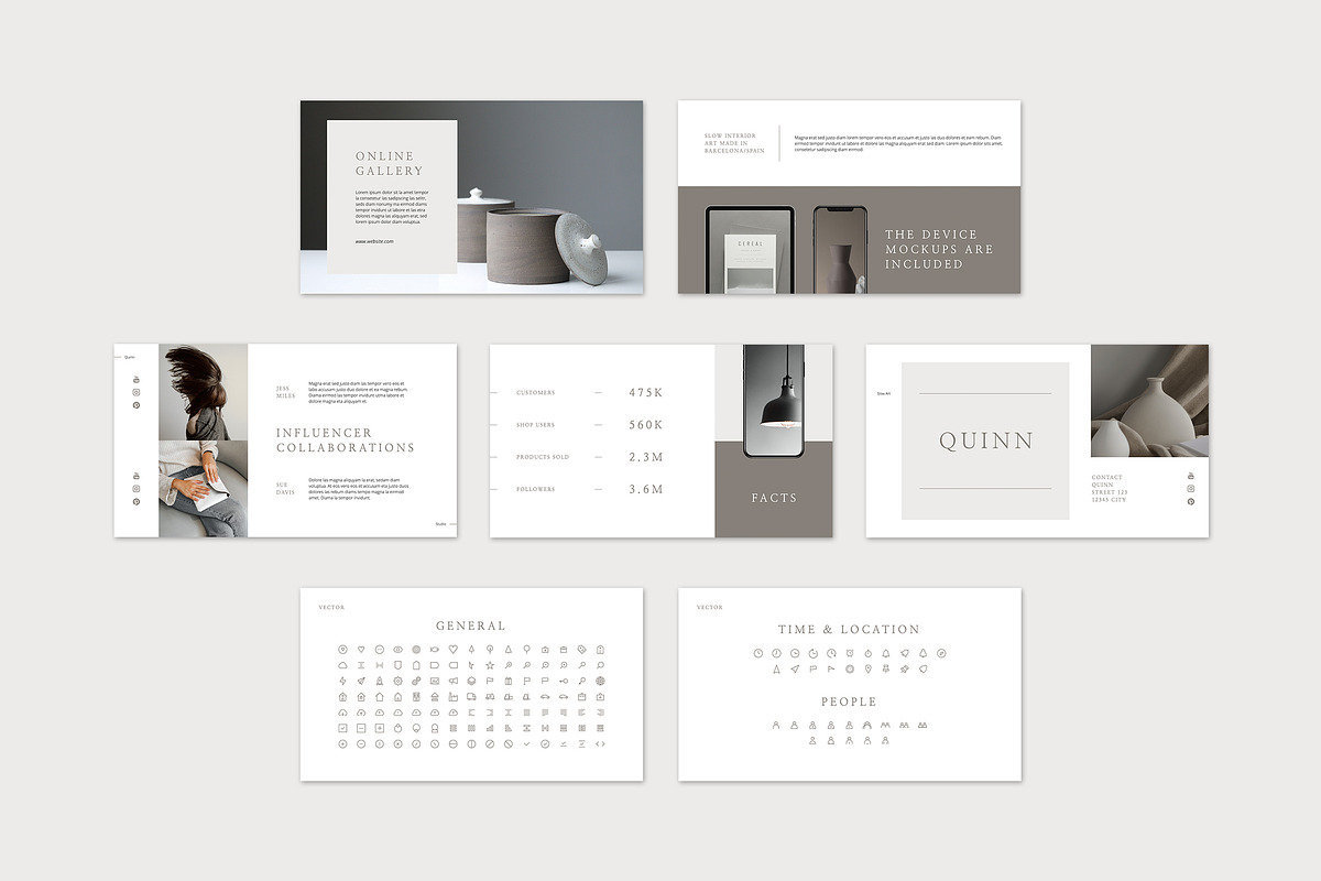 QUINN Keynote Client Welcome Guide, a Presentation Template by AgataCreate (Photo 10 of 16)