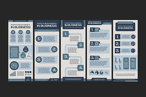 Business Success Steps Infographic, a Templates & Theme by studiogstock