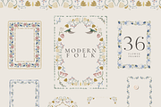Modern Folk Motifs Collection, a Decorative Illustration by Karma (Thumbnail 10 of 17)
