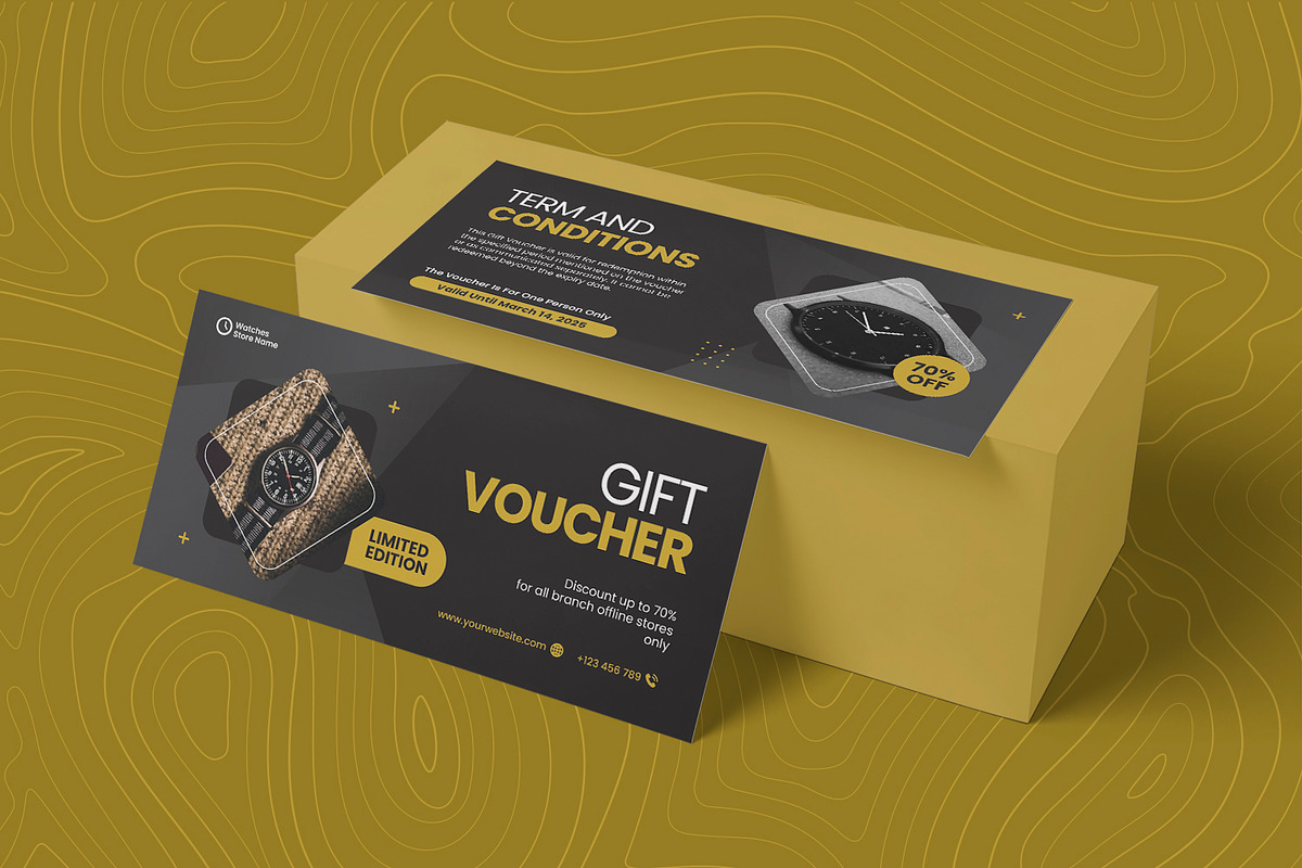 Grazzo - Gift Voucher, a Print Template by Esensifiksi.studio (Photo 2 of 2)