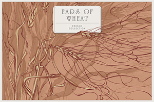 Fresco Collection Ears Of Wheat