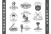 18 Barbershop Logos Templates, a Branding & Logo Template by Art Design (Thumbnail 2 of 19)
