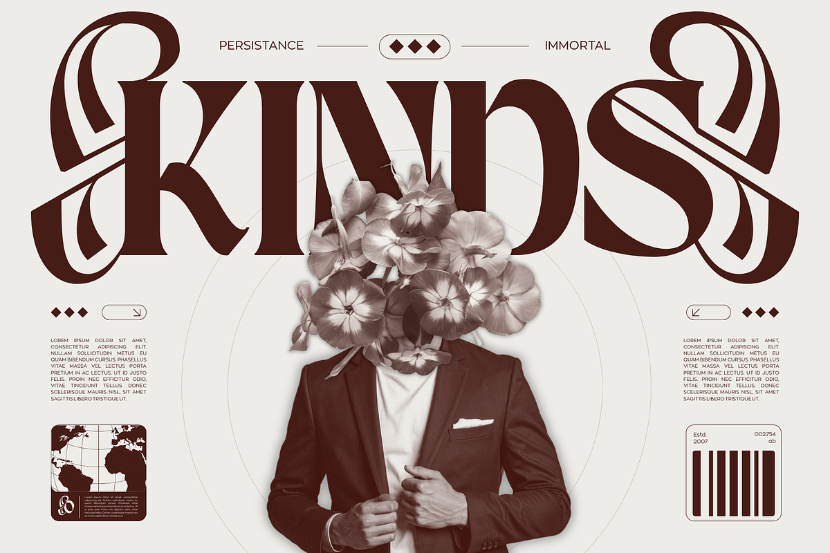 Karis Blackletter - Logo Font, a Blackletter Font by Nirmana Visual (Photo 11 of 14)