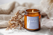 Boho Amber Candle Mockup, Any Label, a Household Mockup by 1001 mockups (Thumbnail 3 of 11)