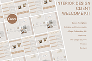 Interior Design Client Welcome Kit, a Branding & Logo Template by ChelseaLamontDesign (Thumbnail 1 of 3)