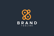 Infinity pin droplet logo design, a Branding & Logo Template by Amadul11 (Thumbnail 2 of 5)