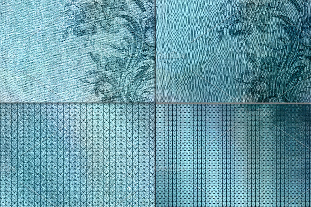 Teal wedding scrapbook paper linen, a Texture Graphic by Area (Photo 4 of 7)