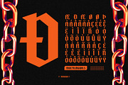 Gultique - Display Calligraphic, a Font by Drizy (Thumbnail 6 of 8)