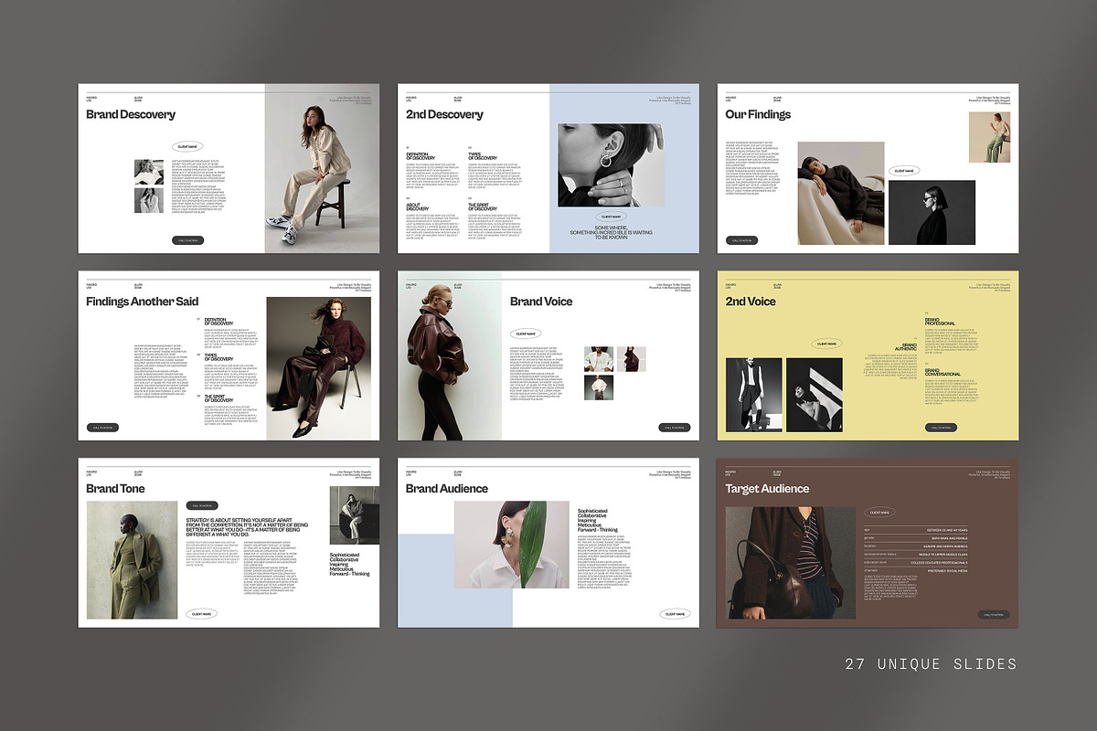 Maxro | Brand Strategy Template, a Presentation Template by Creatiya Type (Photo 6 of 10)
