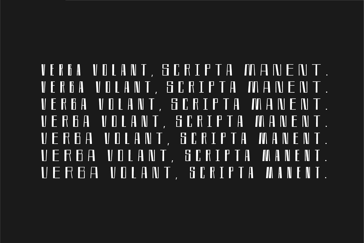Nullomis | 49 fonts - 70% OFF, a Sans Serif Font by kulturrrno (Photo 8 of 11)