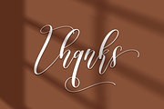 Angellina | Script font, a Script Font by Scratchones (Thumbnail 8 of 8)