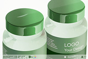Supplement Capsules Bottle Mockup, a Cups & Container Mockup by De-Alien Design (Thumbnail 6 of 13)