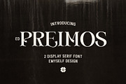ED Preimos, a Serif Font by Emyself Design (Thumbnail 1 of 10)