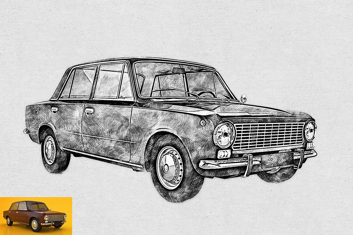 Realistic Drawing & Sketch Effect, an Action Add-On by MRI STUDIO (Photo 13 of 27)