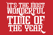Winter Wonder - Bold Slab Serif, a Slab Serif Font by Pian45 Studio (Thumbnail 2 of 6)
