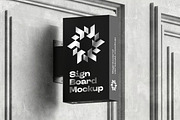 Signboard Vertical Mock-up, an Advertising Mockup by zippypixelstudio (Thumbnail 5 of 14)