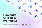 Flownode AI Tools Icon Set - Vector, an Icon by Bend Brand Design (Thumbnail 1 of 7)