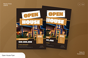 Open House Flyer, a Flyer Template by Annora Studio (Thumbnail 1 of 6)