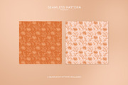 Peach Floral Wedding Templates, a Print Template by Shwet Art (Thumbnail 10 of 10)