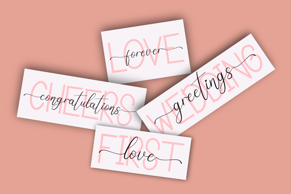 Hello Graduation | Font Duo, a Script Font by Rissyletter Studio (Photo 8 of 15)