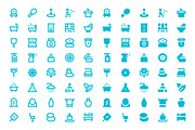 180 Beauty and Spa Material Icons, a Solid Icon by Creative Stall (Thumbnail 3 of 5)