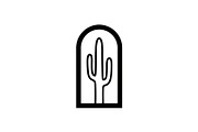 Cactus Arch Silhouette Bundle, an Illustration by Designs_River (Thumbnail 4 of 31)