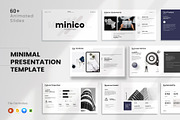 Minimal Presentation Template, a Presentation Template by Aura Agency (Thumbnail 1 of 11)