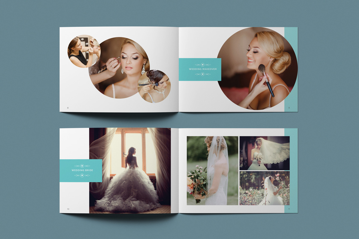Wedding Album Template, a Brochure Template by adekfotografia (Photo 5 of 12)