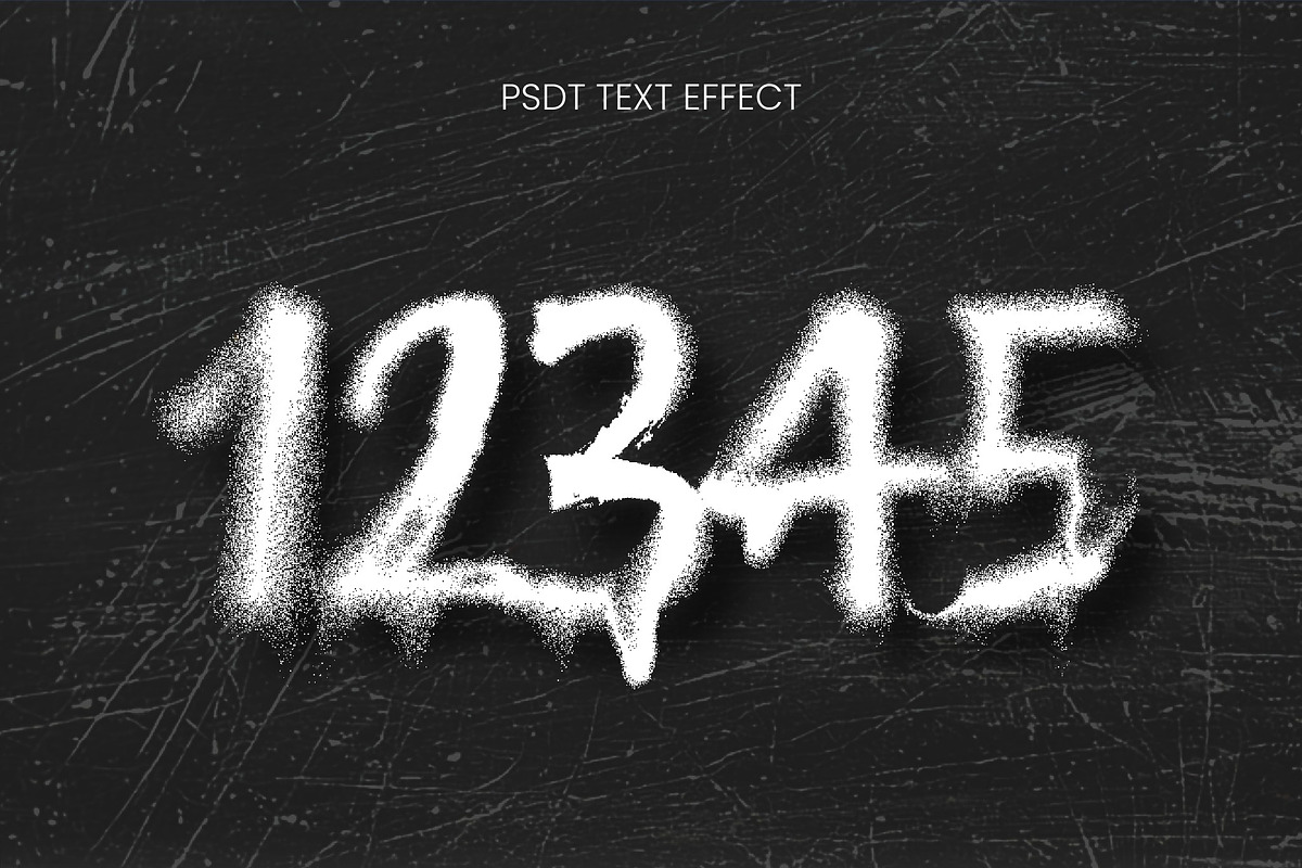 Dripping Spray Graffiti Text Effect, a Templates & Theme by studiogstock
