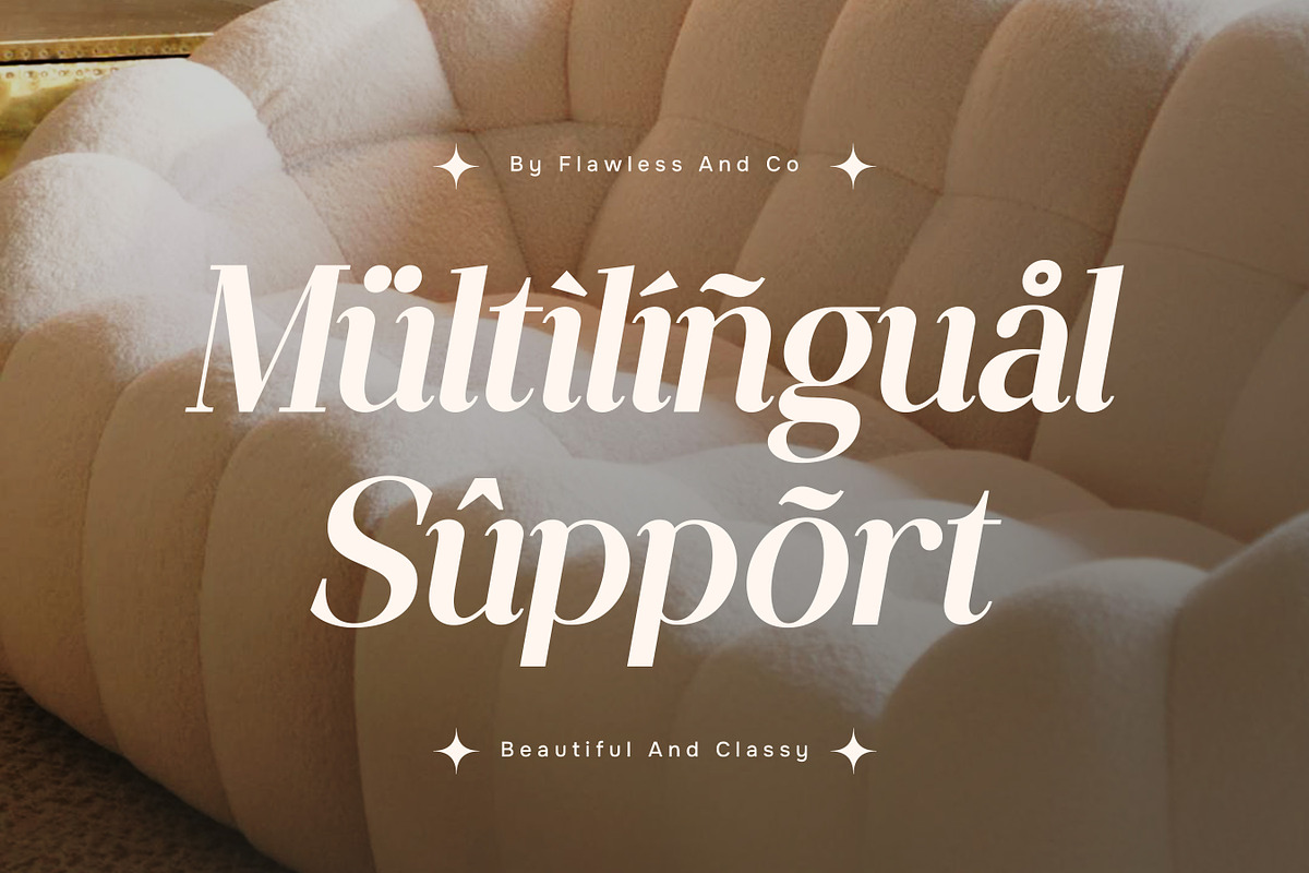 Saffiera - Classy Serif Font, a Serif Font by Flawless And Co (Photo 10 of 10)